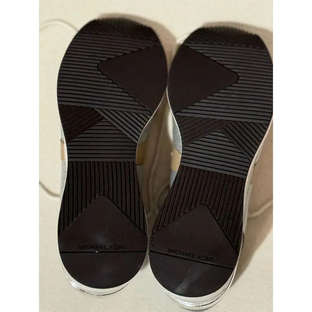 Michael Kors Liv Trainer Women's Sneakers Gray Size 8 Casual Athletic - Picture 9 of 10